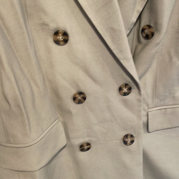 Wayf dad coat, sage green, perfect condition. Blazer. - Picture 2 of 4